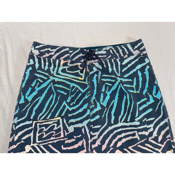 Billabong Recycler Pro Sundays Retro Style Board Shorts. Pastel Abstract, 32 EUC - Picture 2 of 5